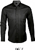 Camisa Sin Planchado Business Men Sols - Color Negro